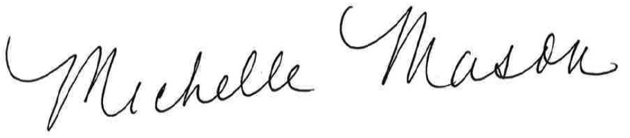 Michelle Mason Signature