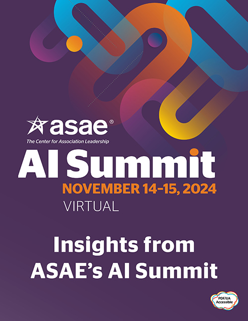 Insights from ASAE's AI Summit