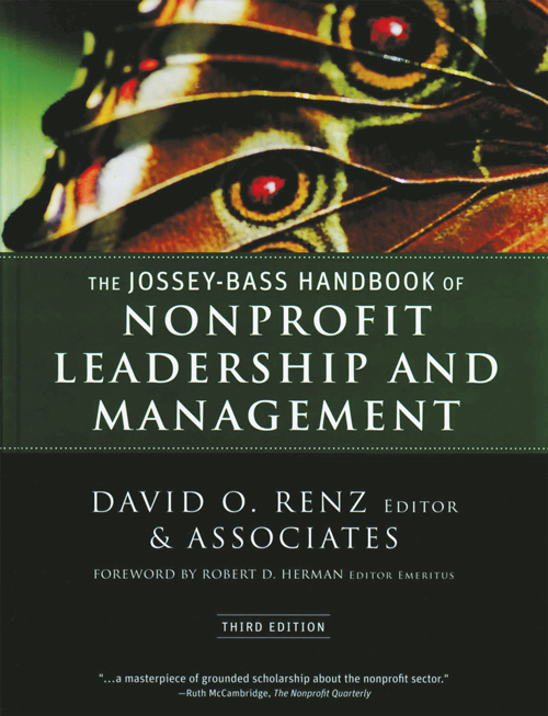 The Jossey-Bass Handbook of Nonprofit Leadership and Management, 4th Edition