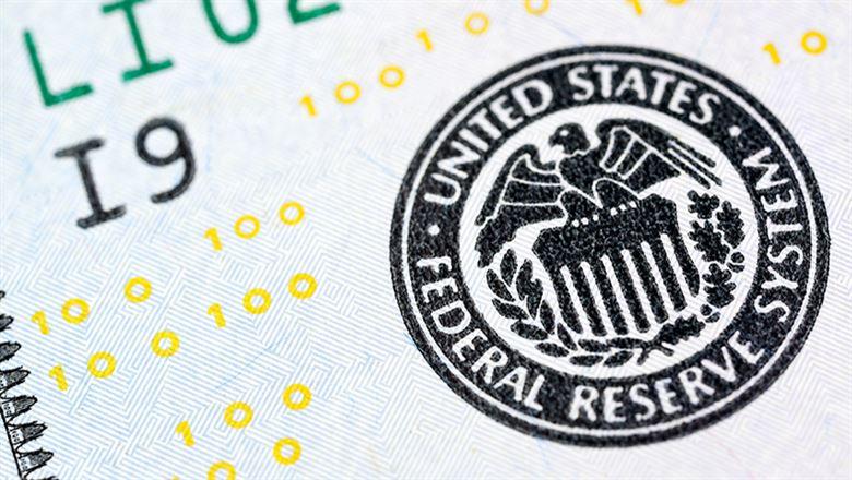 close-up of Federal Reserve seal