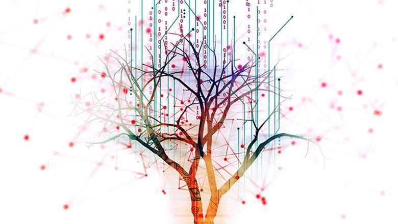 digital tree representing digital transformation