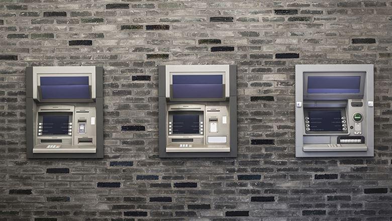 three ATM machines 