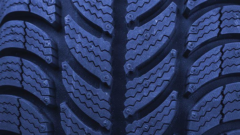 car tire close-up