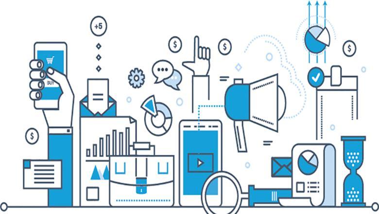 graphic of a digital ecosytem