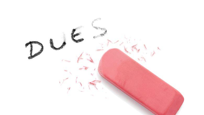 Erase Dues