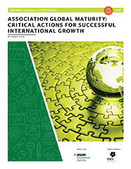 Association Global Maturity: Critical Actions for Successful International Growth