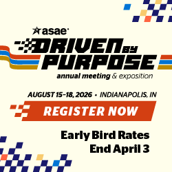2026 ASAE Annual Meeting & Exposition - Indianapolis, IN - August 15-18, 2026