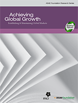 Achieving Global Growth: Establishing & Maintaining Global Markets  (PDF)